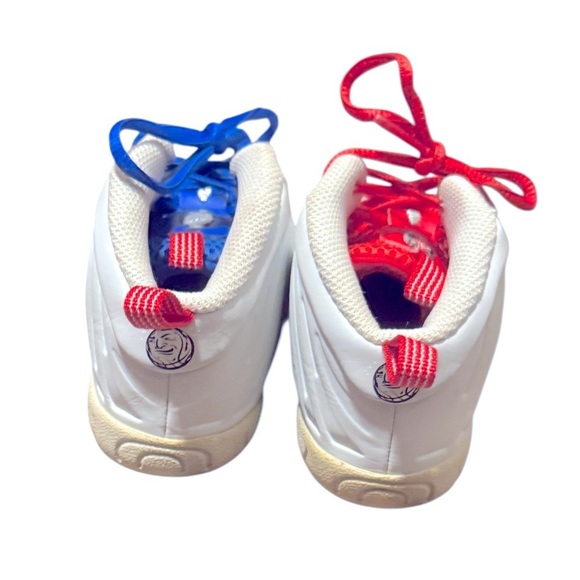 Nike Little Posite One GS ‘USA Moon’ Size 10C - Picture 3 of 5